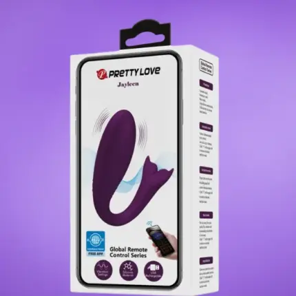 Pretty Love Jayleen - Akkus,appos vibrációs tojás (lila)