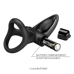 Pretty Love - Rezgős péniszgyűrű herepánttal - Image 4