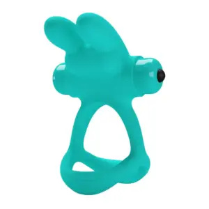 Pretty Love Dante - Nyuszis péniszgyűrű herepánttal (zöld) - Image 2