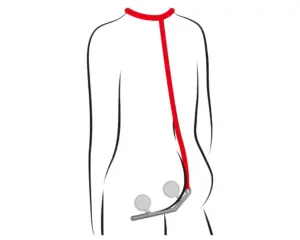 You2Toys Bondage - Anál plug (149g) + BDSM kötél (10m) - Image 5