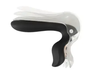 Bad Kitty - akkus LED-es hüvelytükör (fekete-átlátszó) - Image 3