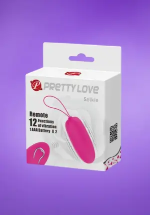 Pretty Love Selkie - Vibrációs tojás (pink)