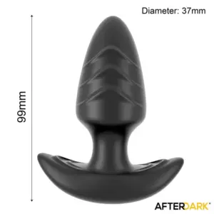 Afterdark Frank - Távirányítós rotáló análdugó (fekete) - Image 4