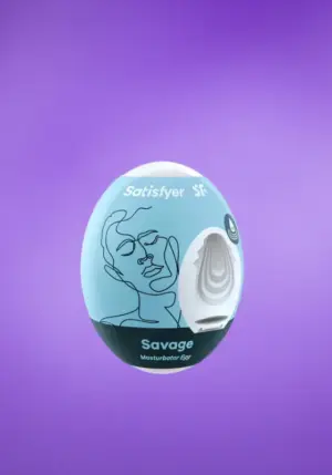 Satisfyer Egg Savage - Tojás maszturbátor (1db)