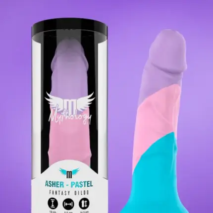 Mythology Asher - Színes dildó (18cm)