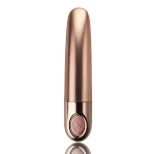 Rocksoff Ellipse Vibrating Bullet Metallic Dusk Pink - Rúzs vibrátor - Image 5