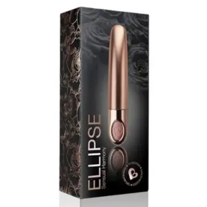 Rocksoff Ellipse Vibrating Bullet Metallic Dusk Pink - Rúzs vibrátor - Image 2