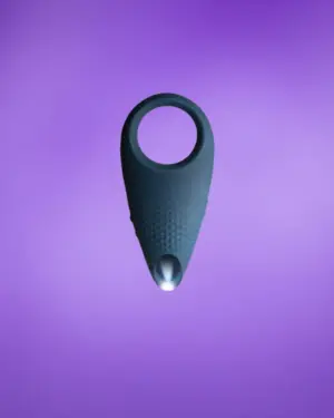 Rocksoff Empower - Akkus,vibrációs péniszgyűrű (kék)