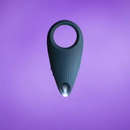 Rocksoff Empower - Akkus,vibrációs péniszgyűrű (kék)