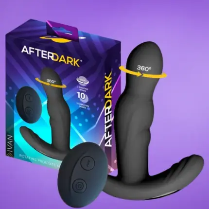 Afterdark Ivan - Forgó prosztata masszírozó távirányítóval