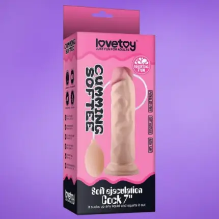 LoveToy - Realisztikus ejakuláló dildó