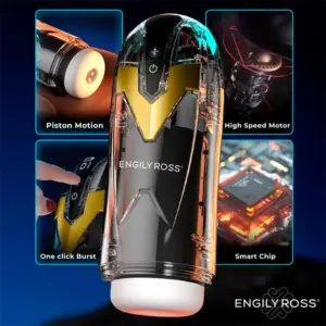 Engily Ross Bloster - Automata férfi maszturbátor lökésfunkcióval - Image 5