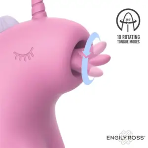 Engily Ross Cupcake - Unikornisos Stimulátor 360°-ban forgó nyelvvel - Image 3