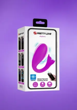 Pretty Love Jayleen - App-os párvibrátor (lila)