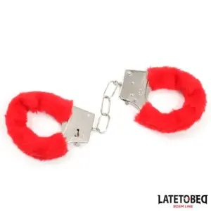 Latetobed - Plüss bilincs (piros) - Image 2