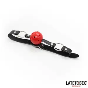 Latetobed - Kemény, üreges szájpecek (piros) - Image 3