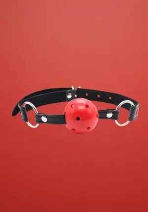 Latetobed - Kemény, üreges szájpecek (piros)