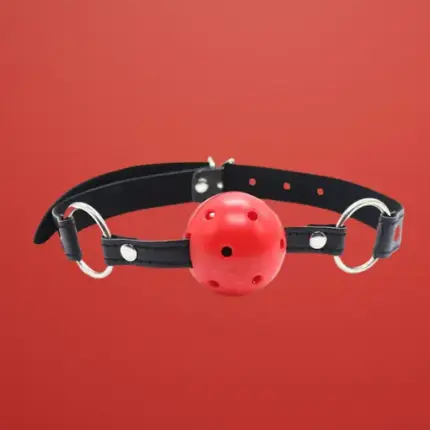 Latetobed - Kemény, üreges szájpecek (piros)