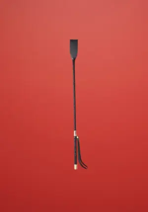 Latetobed - Lovagló pálca fekete-arany bevonattal (60cm)