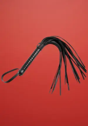 Latetobed - Fekete korbács (52cm)