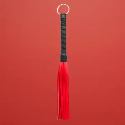 Latetobed - Mini korbács (piros) - 28cm