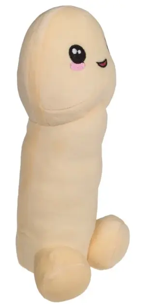 Plüss Pénisz - 30 cm (natúr) - Image 3