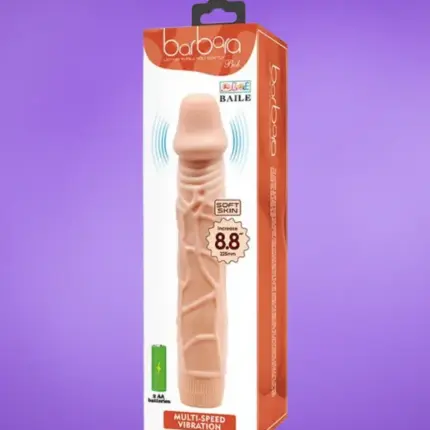 Baile Barbara - élethű vibrátor - 22,5 cm (natúr)