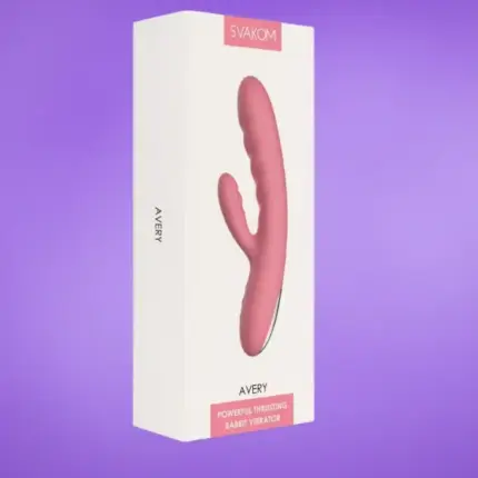 Svakom  Avery - Csiklókaros lökő vibrátor (pink)