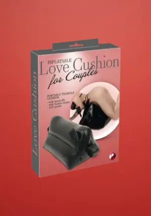 You2Toys Love Cushion - felfújható szexpárna szett (fekete)
