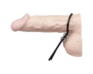 You2Toys - Állítható, gyöngyös péniszgyűrű (fekete) - Image 3