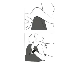 You2Toys Love Cushion - felfújható szexpárna szett (fekete) - Image 5