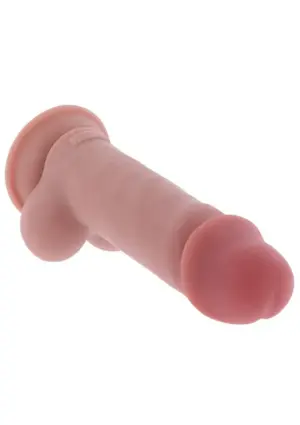 Toyjoy Deluxe - Dupla sűrűségű tapadókorongos dildó (17 cm) - Image 3