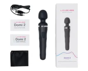 LOVENSE Domi 2 - okos masszírozó vibrátor (fekete) - Image 3