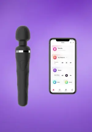 LOVENSE Domi 2 - okos masszírozó vibrátor (fekete)