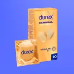 Durex Sensual - Latexmentes óvszer (10db)