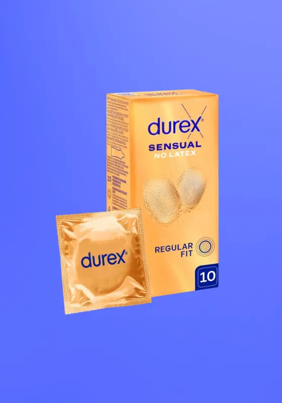 ewwezafh-11-1772283153726.webp Durex Sensual - Latexmentes óvszer (10db) - Image 1