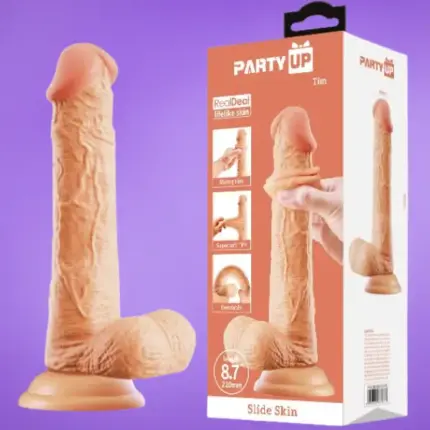 Party Up Tim - Realisztikus dildó (22cm)