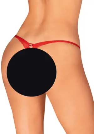 Obsessive Chilisa - Nyitott tanga (piros) - Image 3