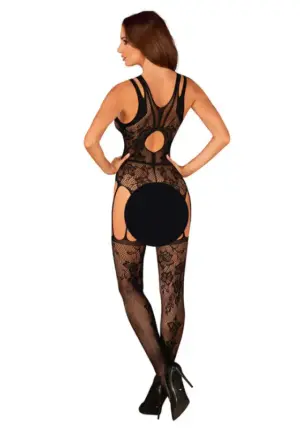 Obsessive F239 - Fekete harisnyaoverál S/M/L - Image 3