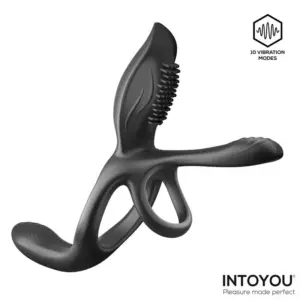 Intoyou Daxer - Dupla péniszgyűrű csiklóstimulátorral - Image 2