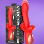 Intoyou Vyron - 3 motoros, lökőfunkciós vibrátor, pulzáló csikló stimulátorral