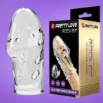 Pretty Love Booker - Péniszmandzsetta (áttetsző)