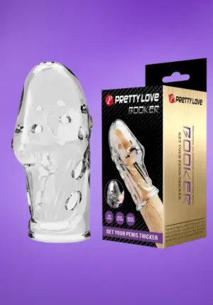 Pretty Love Booker - Péniszmandzsetta (áttetsző)
