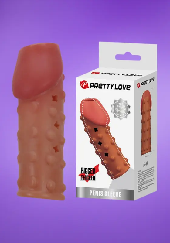 ejues-11-1774627317280.webp Pretty Love - Bordázott péniszköpeny - Image 1