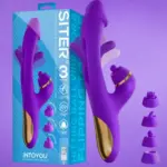 Intoyou Siter 2.0 - Akkus csiklóvibrátor mozgó szárral