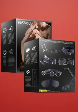 Intoyou BDSM Line  - 7 részes kötöző szett (fekete)