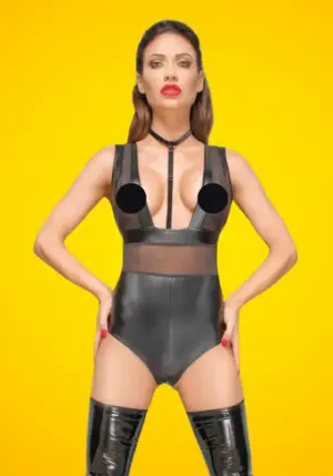 Noir Handmade F183 - Fényes body nyakpánttal