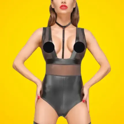 Noir Handmade F183 - Fényes body nyakpánttal