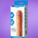 Pretty Love Chane 2" - Péniszköpeny (natúr)