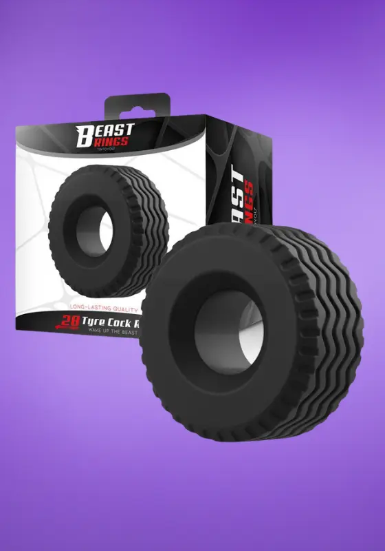 gsxhbffzj-11-1774616844721.webp Beast Rings Tyre - Péniszgyűrű (fekete) - 28mm - Image 1